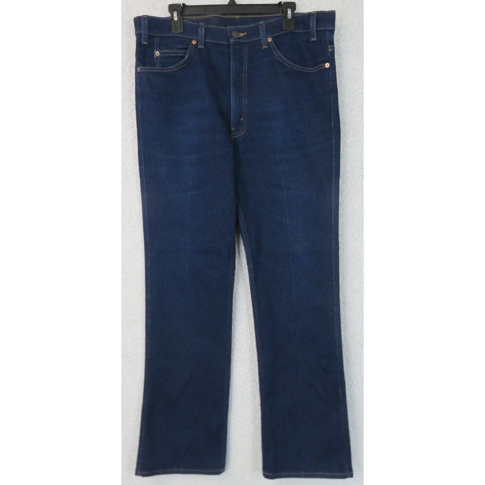 Mens Levis Jeans 517 Vintage Bootcut Orange Tab Size 38x34‎ 90s USA Made 38x34